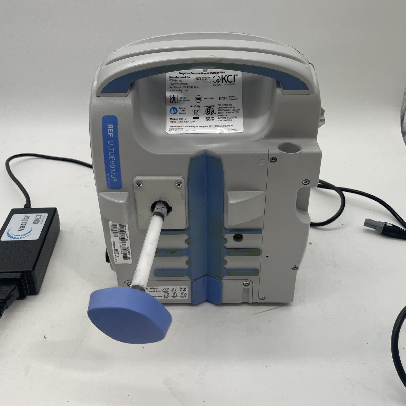 For Parts? KCI Negative Pressure Wound Therapy Unit Model 60510