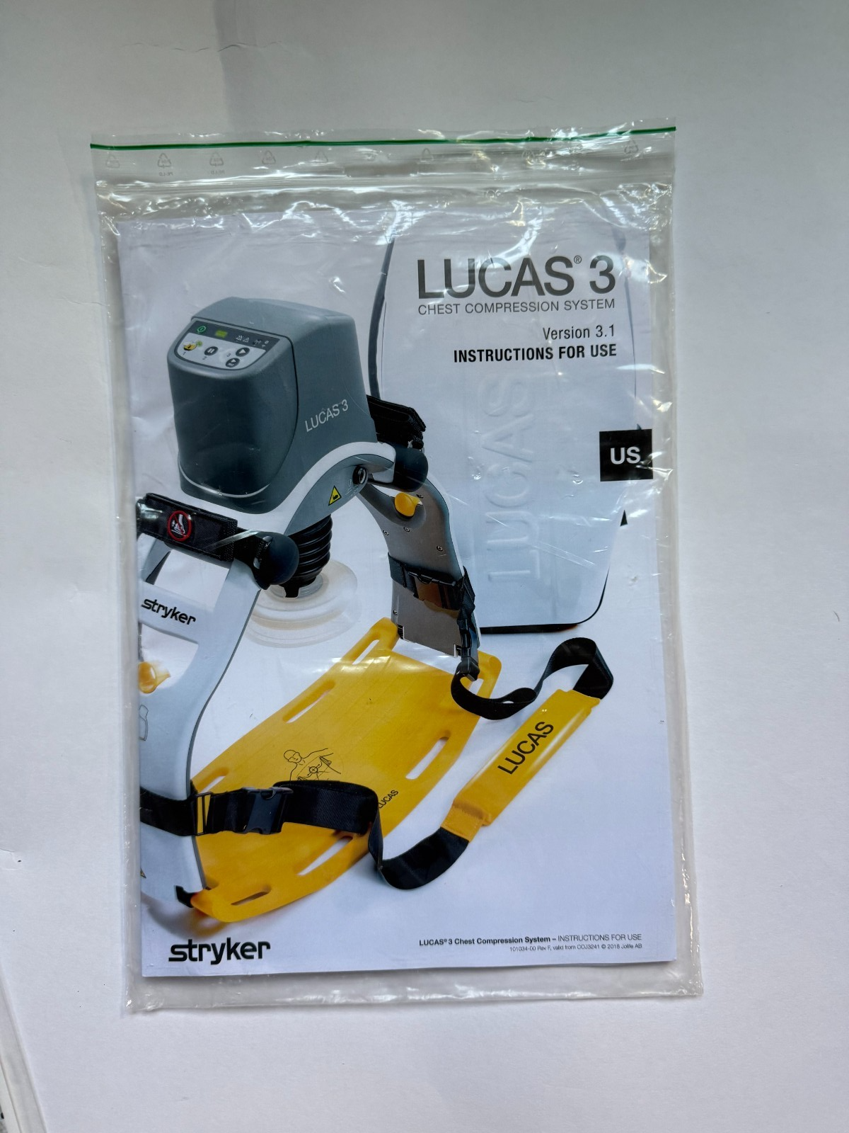 Stryker Physio-Control Lucas 3 with Accessories | 30 Day Warranty