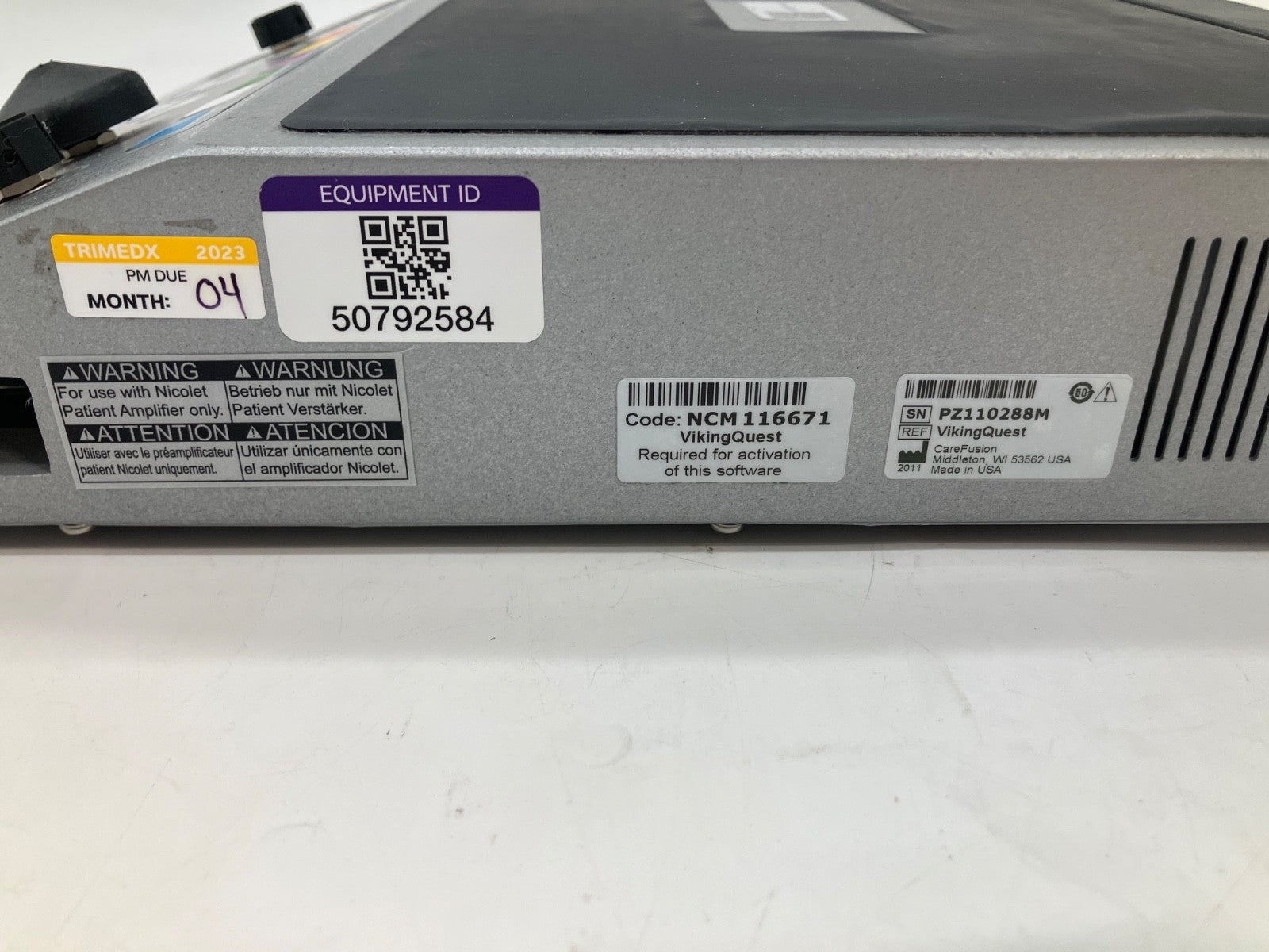 Nicolet Viking Quest Care Fusion EMG Console 30 Day Warranty!