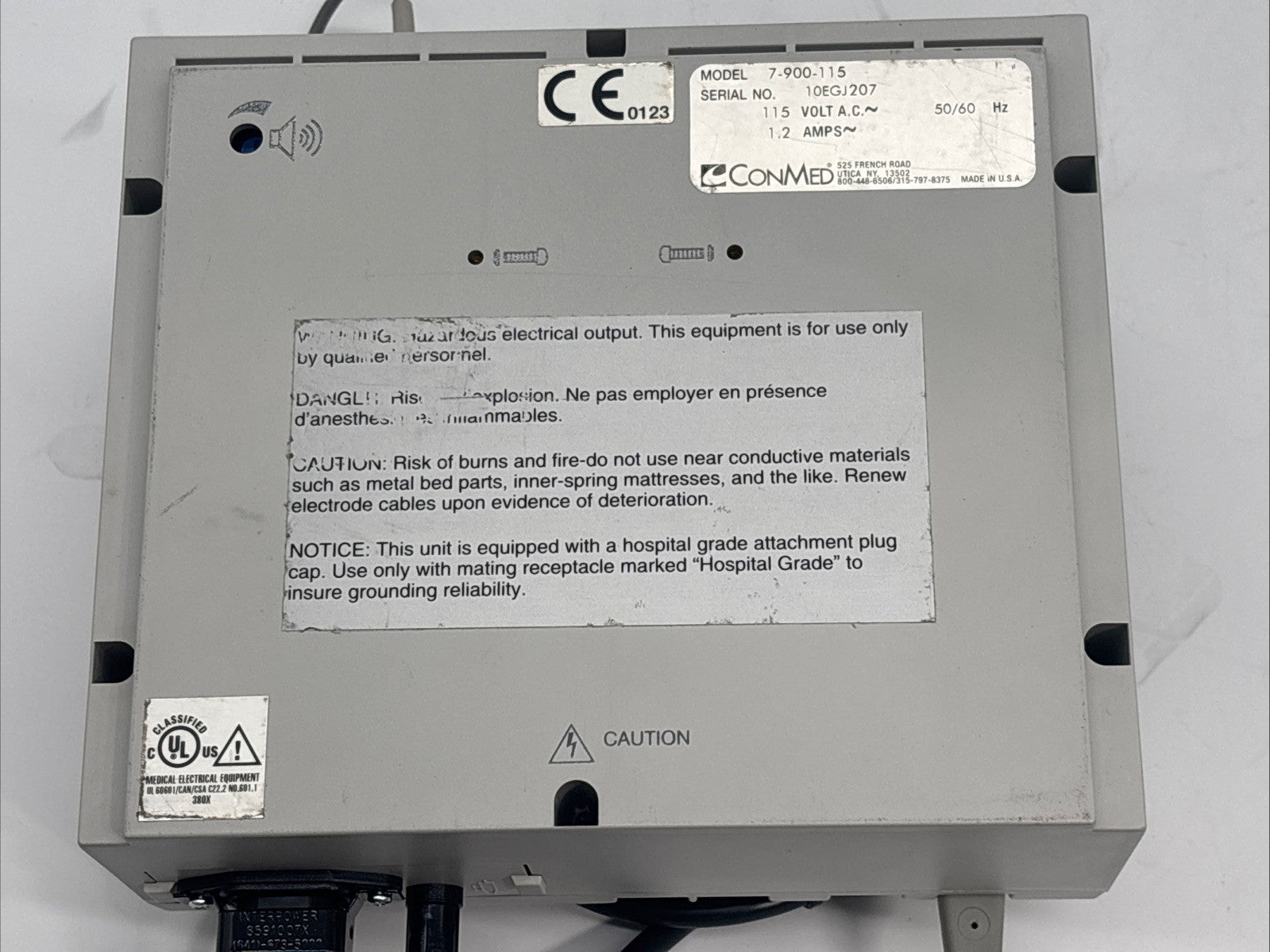 ConMed Hyfrecator 2000 ESU (7-900-115) - 30 Day Warranty!