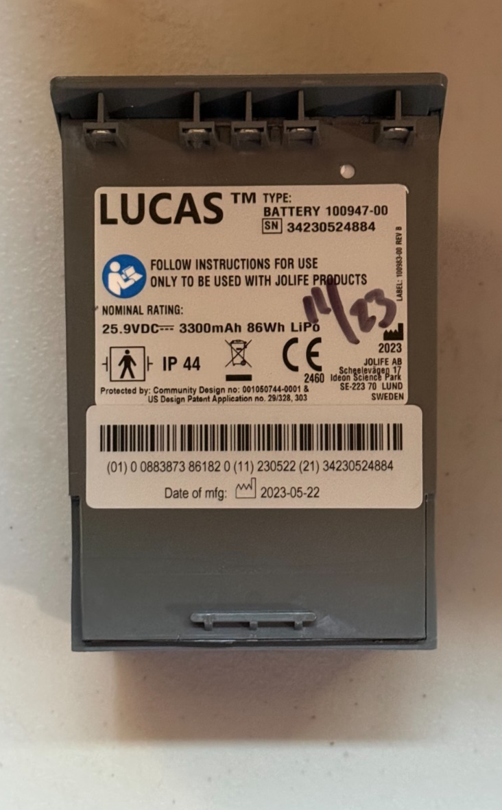 Stryker Physio-Control Lucas 3 with Accessories | 30 Day Warranty