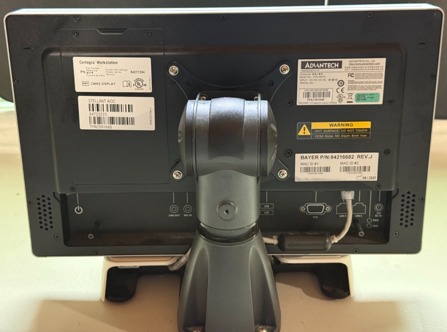 Medrad Stellant 3039424 Dual Head Injector System | New Cables | 30 Day Warranty