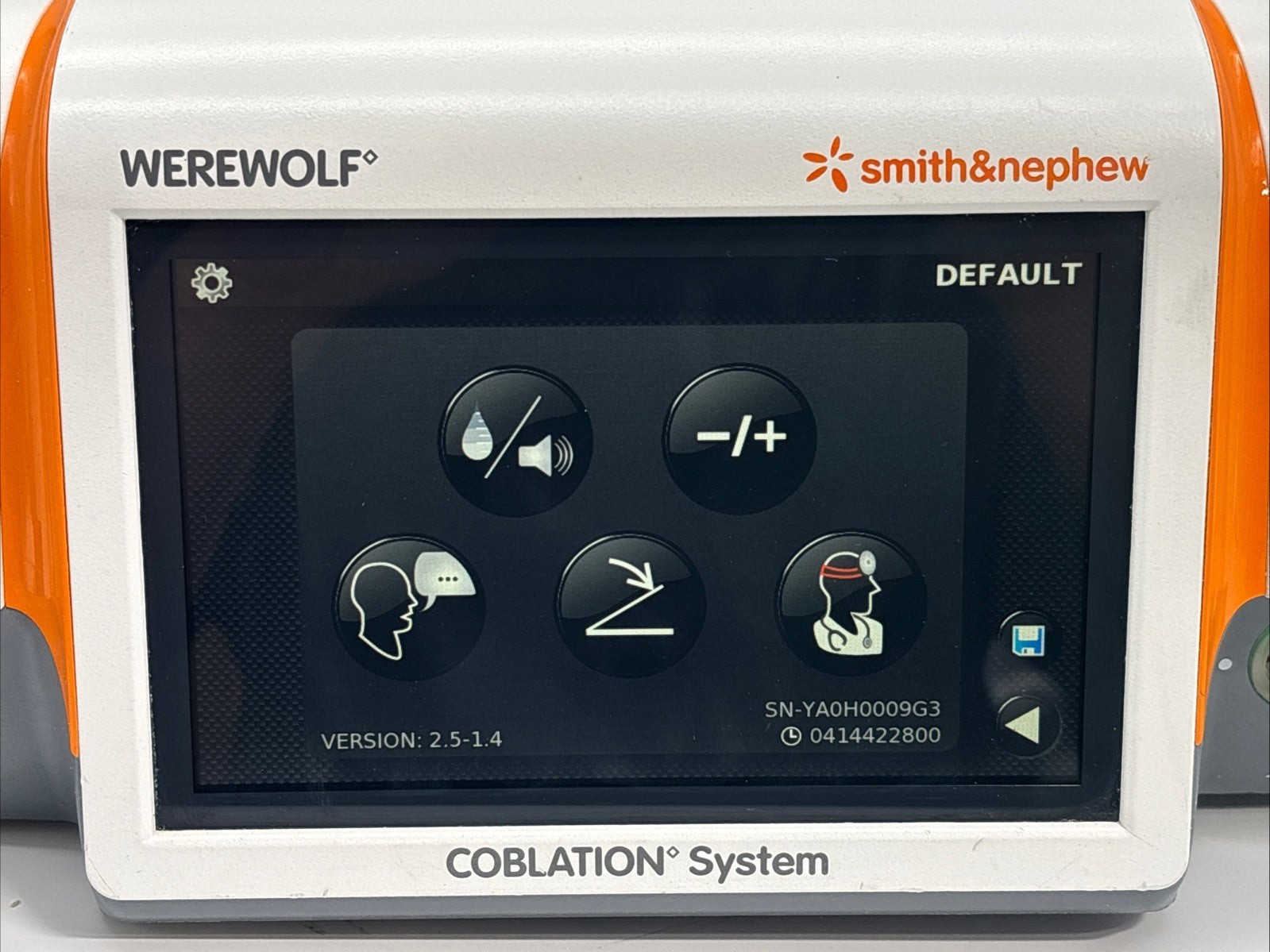 Smith & Nephew Werewolf Coblation System ESU REF 72290105 30 Day Warranty!