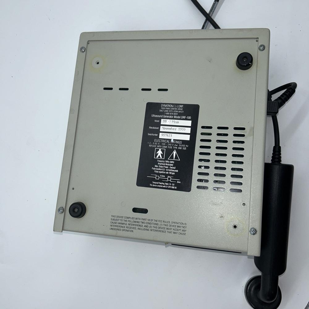 Dynatron Dynatronics 950 Plus Ultrasound System W Applicator 30 Day Warranty