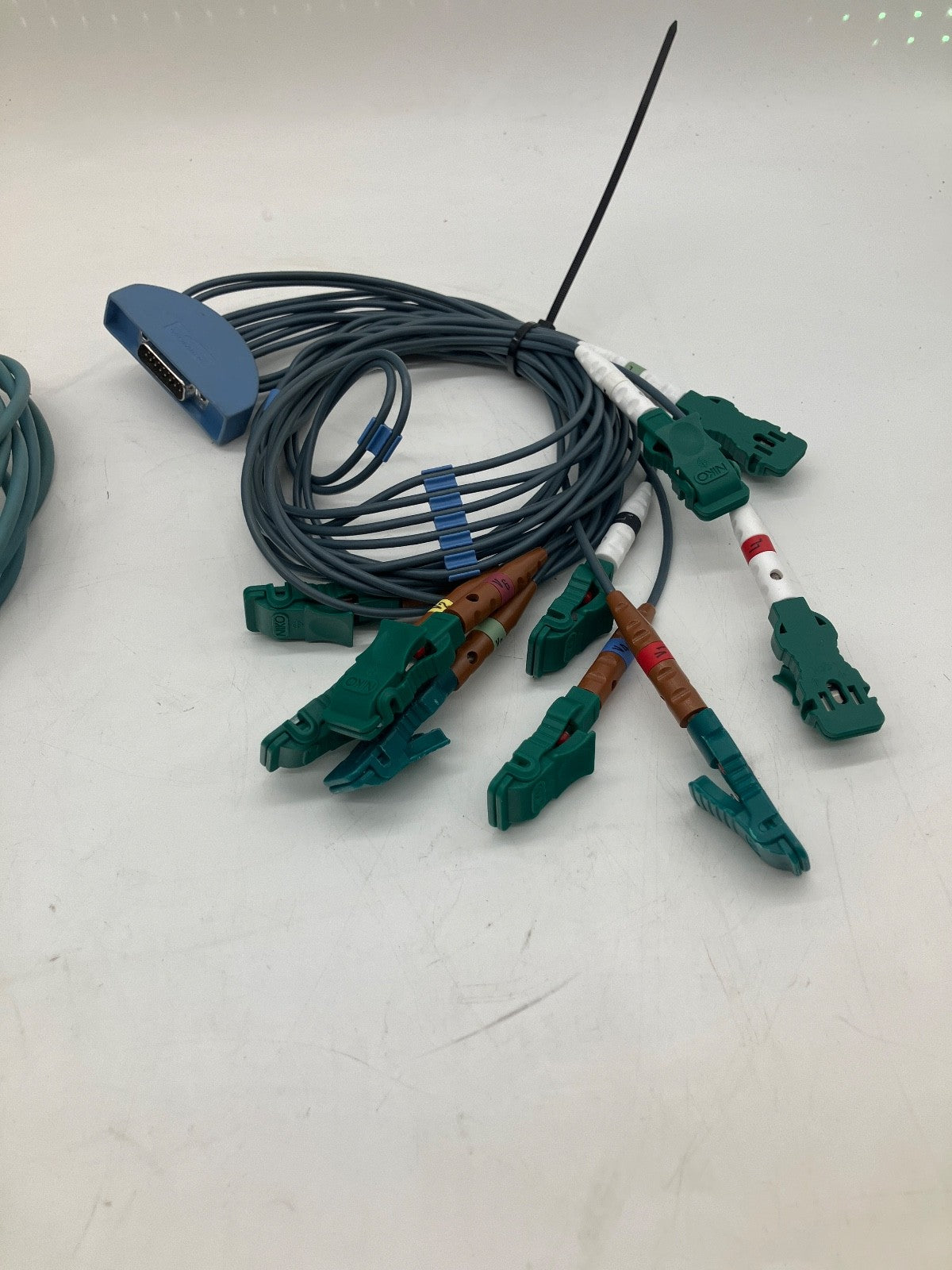 Midmark IQecg Digital Portabel ECG EKG Monitoring System W LEADS SEE PICS!