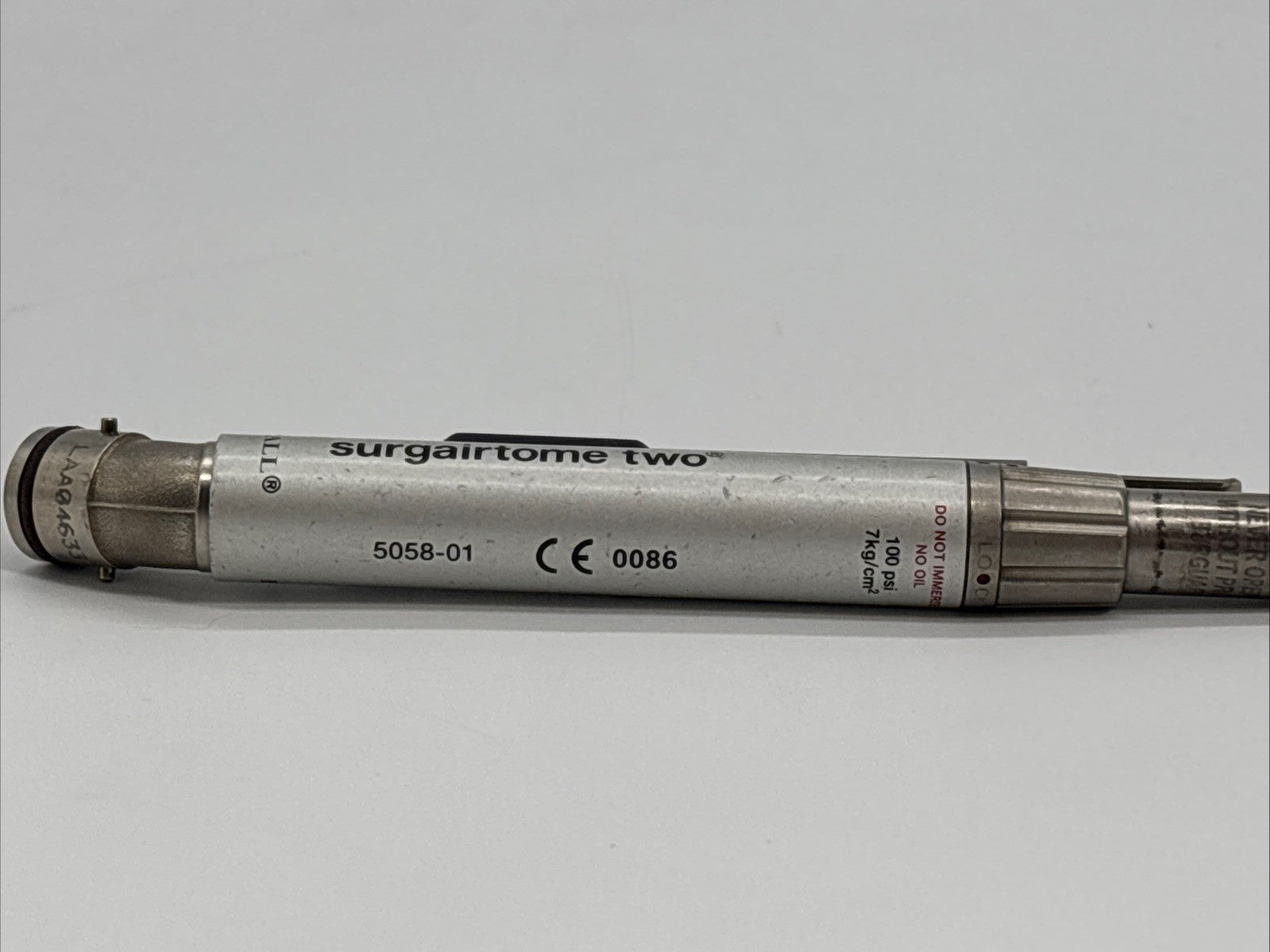 Hall 5058-01 Surgairtome Two Pneumatic Surgical Handpiece — 30 Day Warranty!