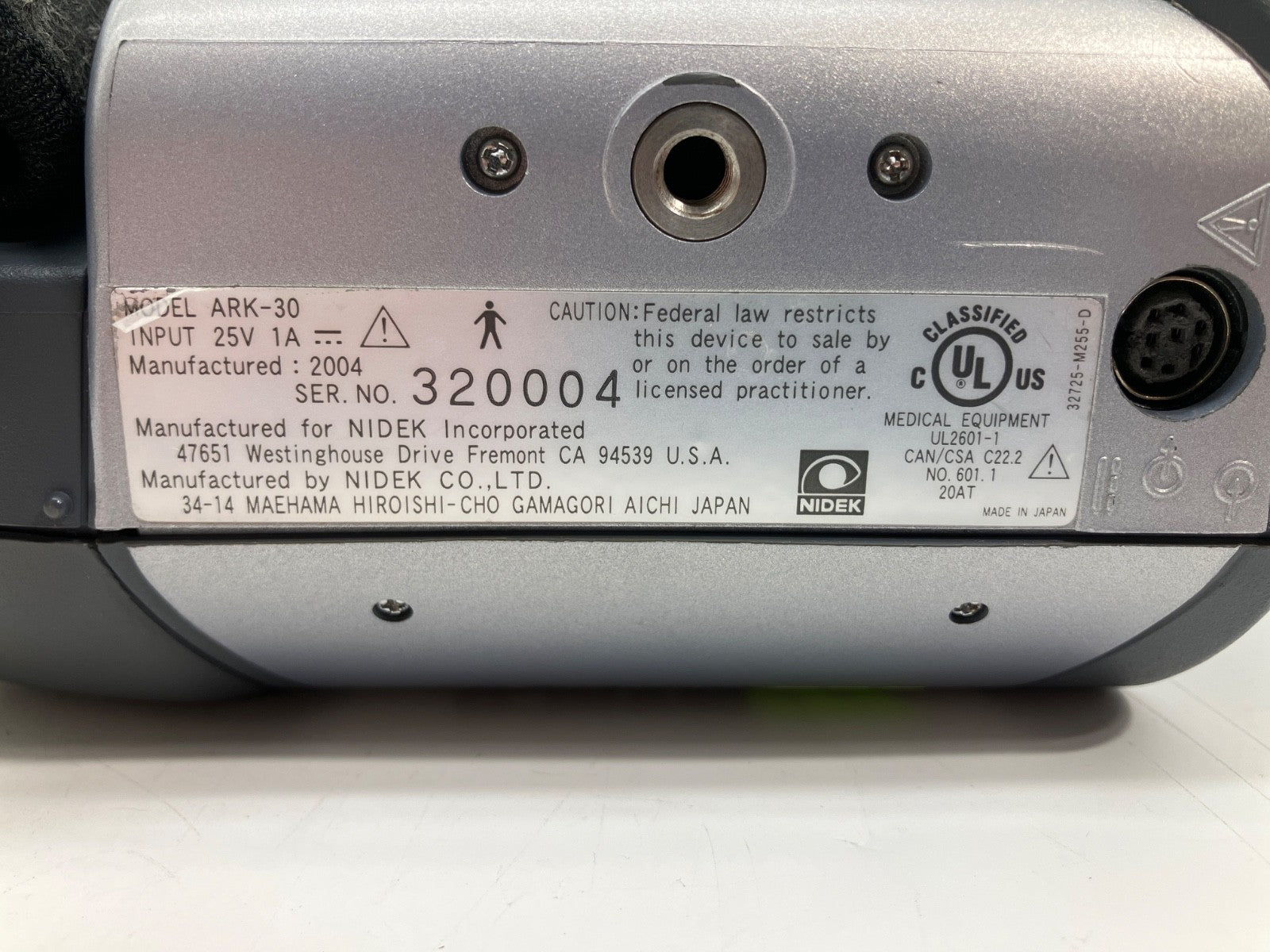 Nidek AR-20 ST1 Autorefractor  With Printer 30 Day Warranty!