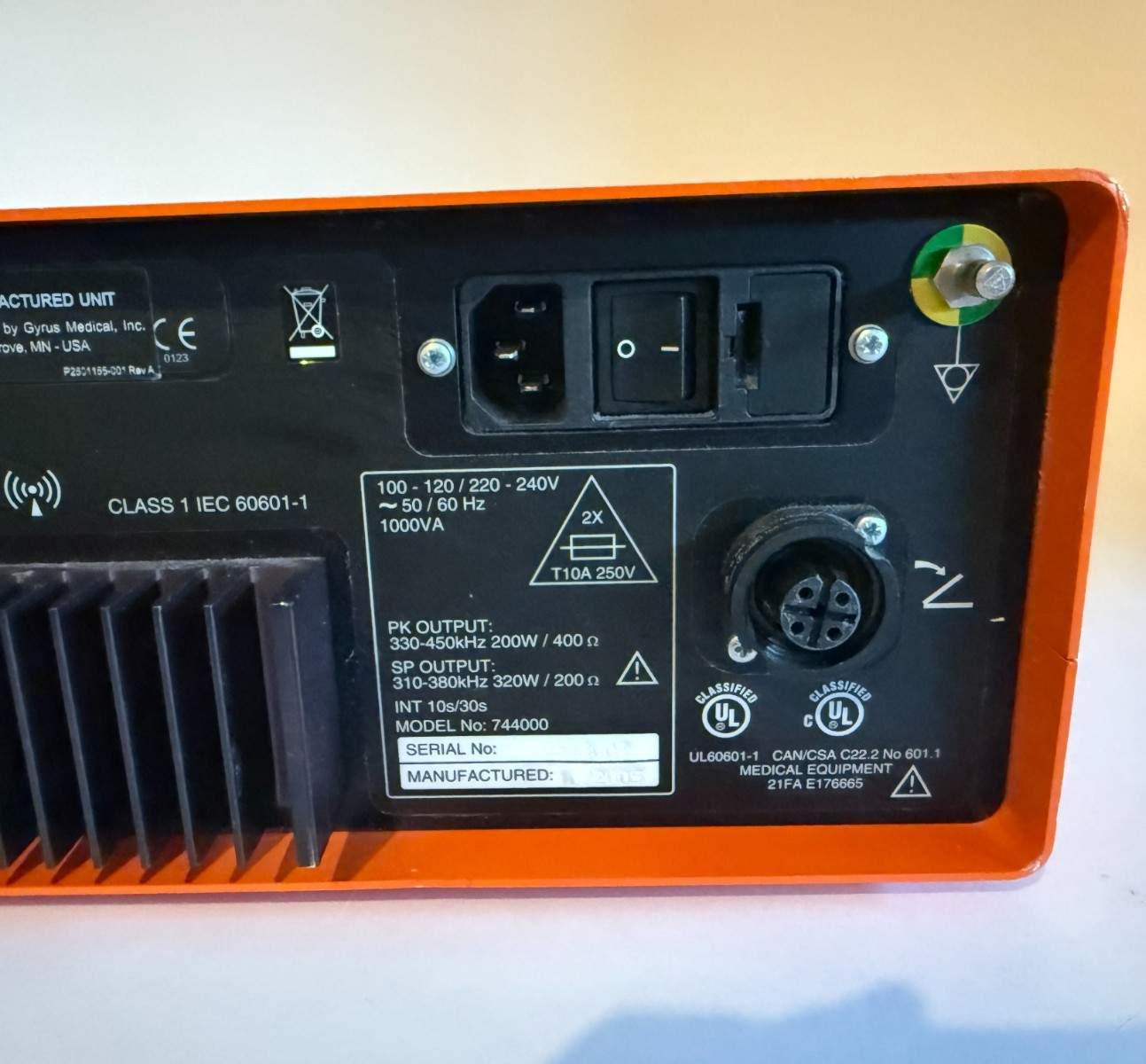 Gyrus ACMI PK SuperPulse 744000 w/ Footswitch VERSION 3.03 | 30 Day Warranty