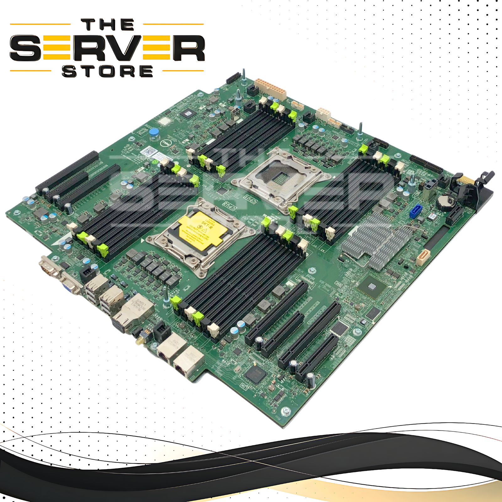 Dell PowerEdge T620 V3 Dual LGA2011 Socket System Board (Motherboard). P/N: F5XM3, 0F5XM3.