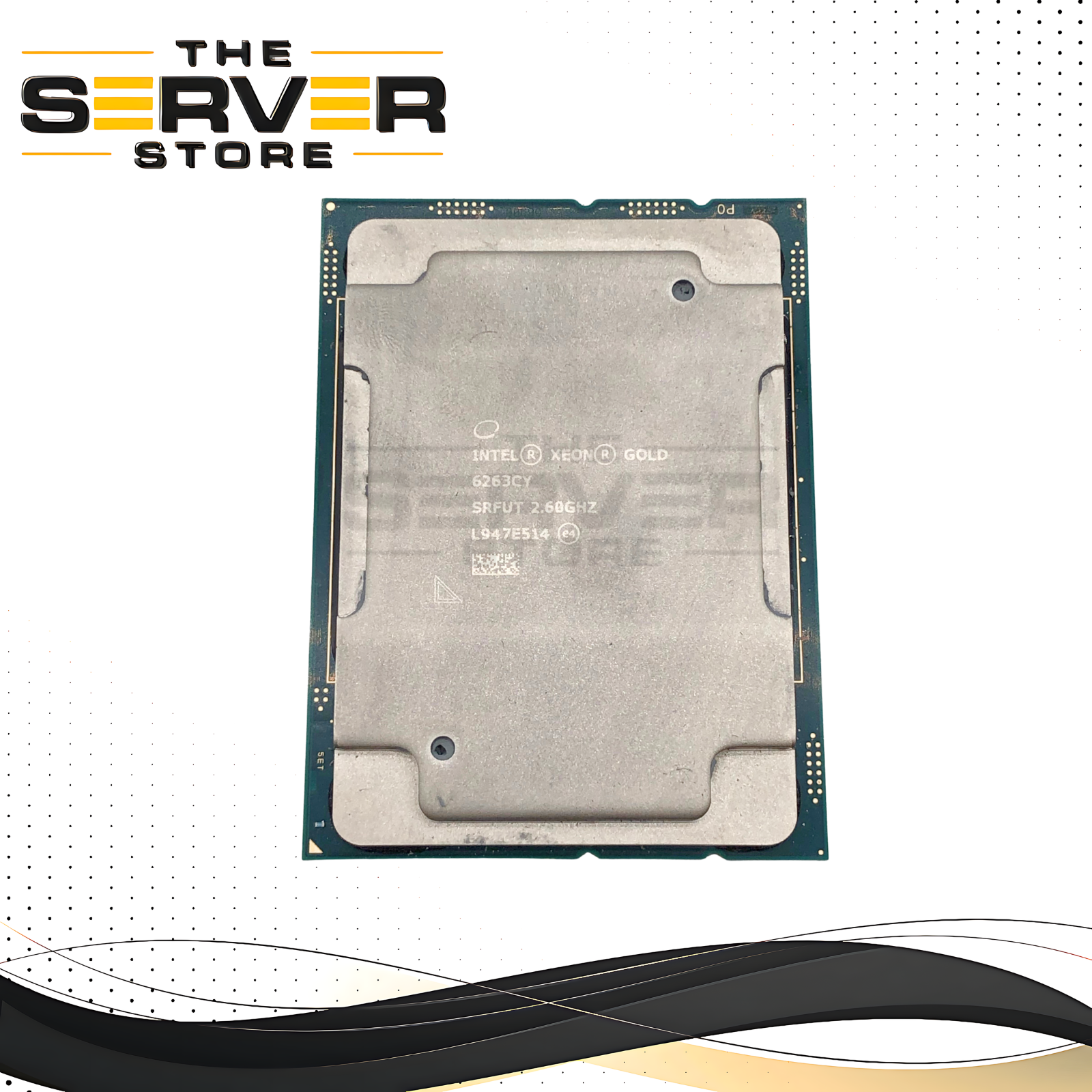 Intel Xeon Gold 6263CY Processor. 2.60GHz Base Clock. 24 Cores / 48 Threads. 33MB Cache. 205W TDP. FCLGA3647 Socket. SRFUT