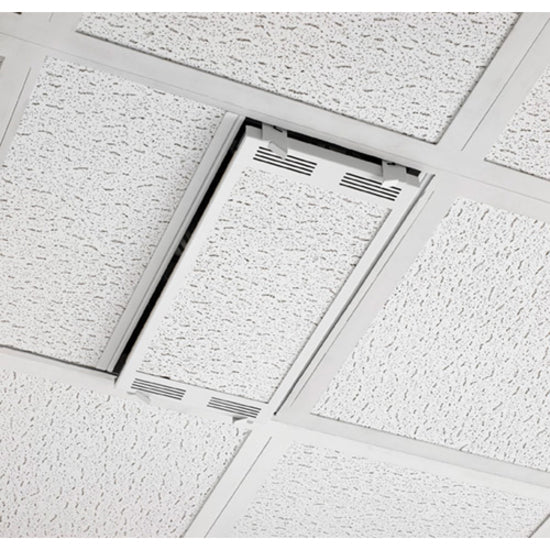 Chief 1' x 2' Above Suspended Ceiling Storage Box - White