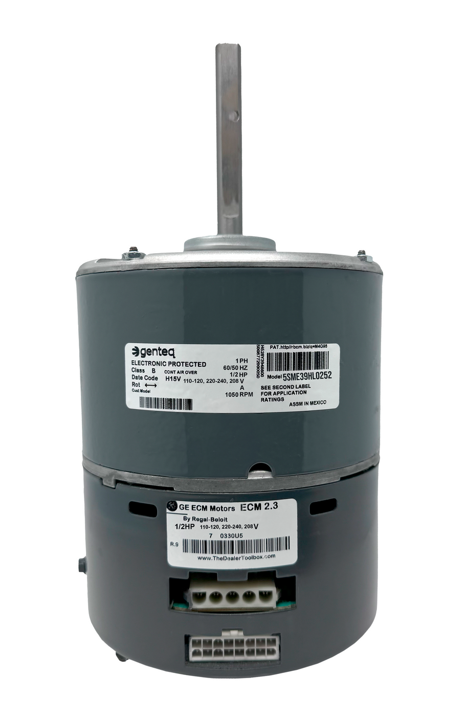 5SME39HL0252 | GE Genteq ECM 2.3 Blower Motor 1/2 HP 115/230V