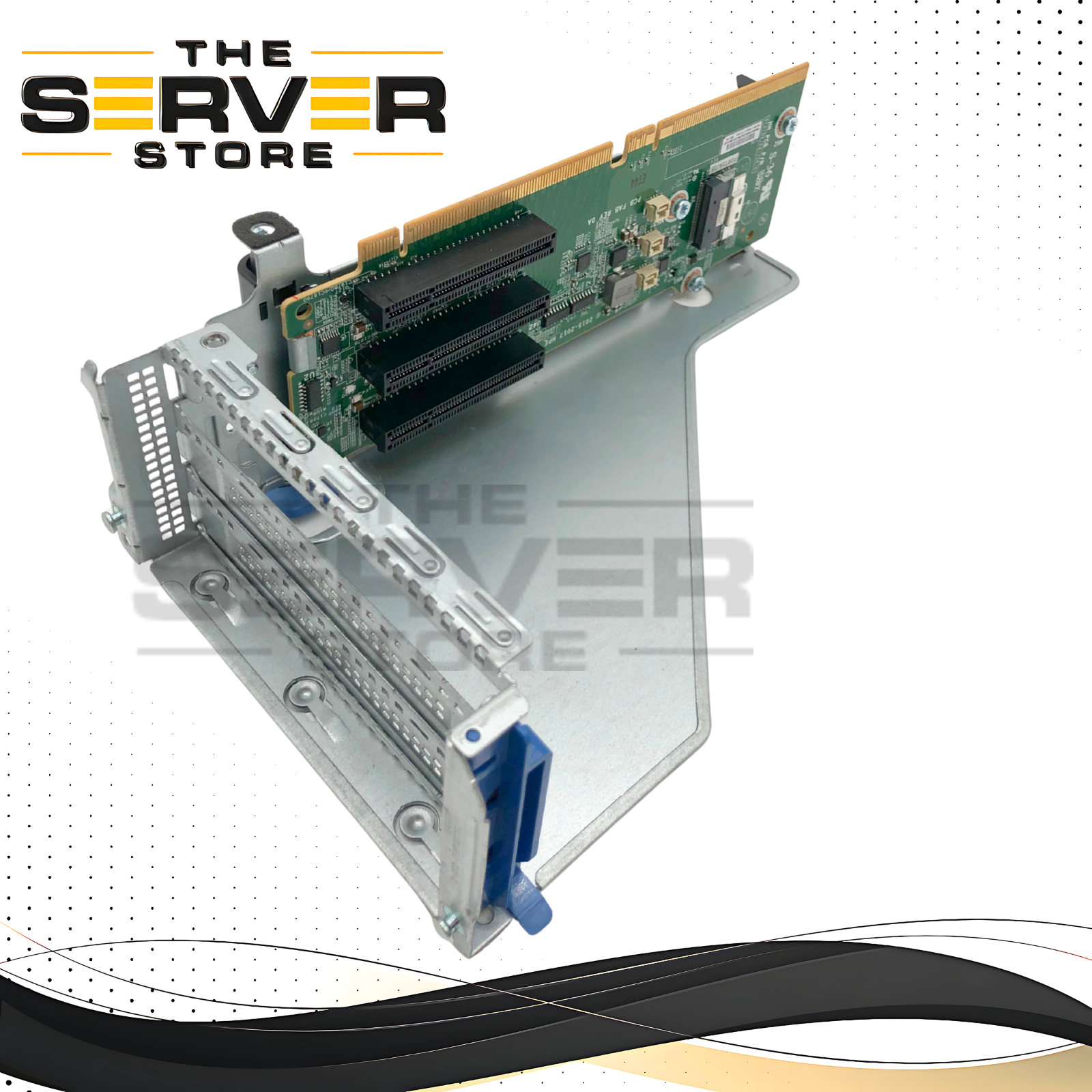 HPE ProLiant DL380 / DL560 Gen10 PCI-E 3.0 x8 / x1 Slim SAS Riser Board with Metal Cage. P/N: 875086-001.
