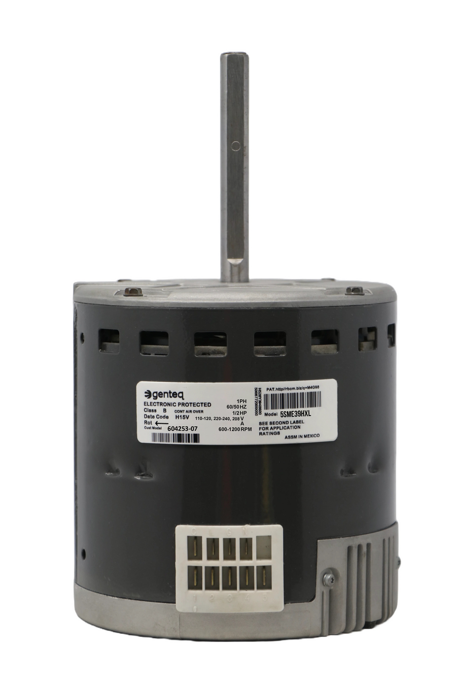 604253-07 | Lennox ECM X13 1/2 HP Multi-Voltage Blower Motor