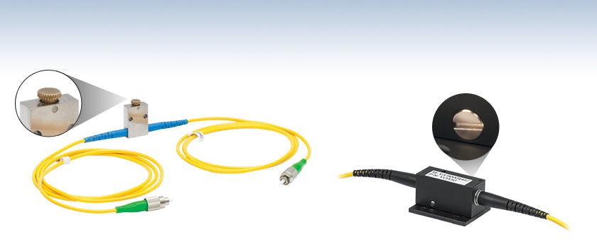 TH-VOA630-FC - SM Variable Attenuator, 630 nm, 50 dB, In-Line, FC/PC Connectors