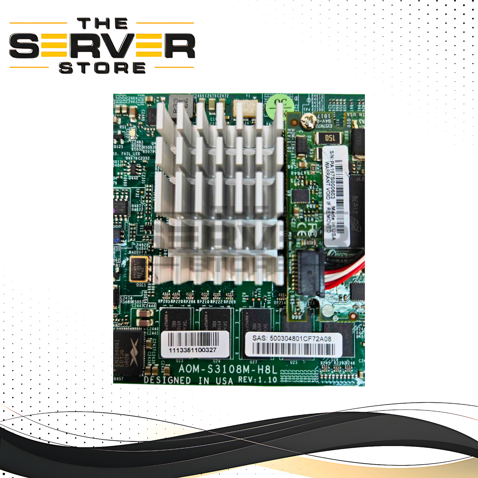 Supermicro 12Gb/s Eight-Port SAS Internal Raid Mezzanine Card AOM-S3108M-H8L-O