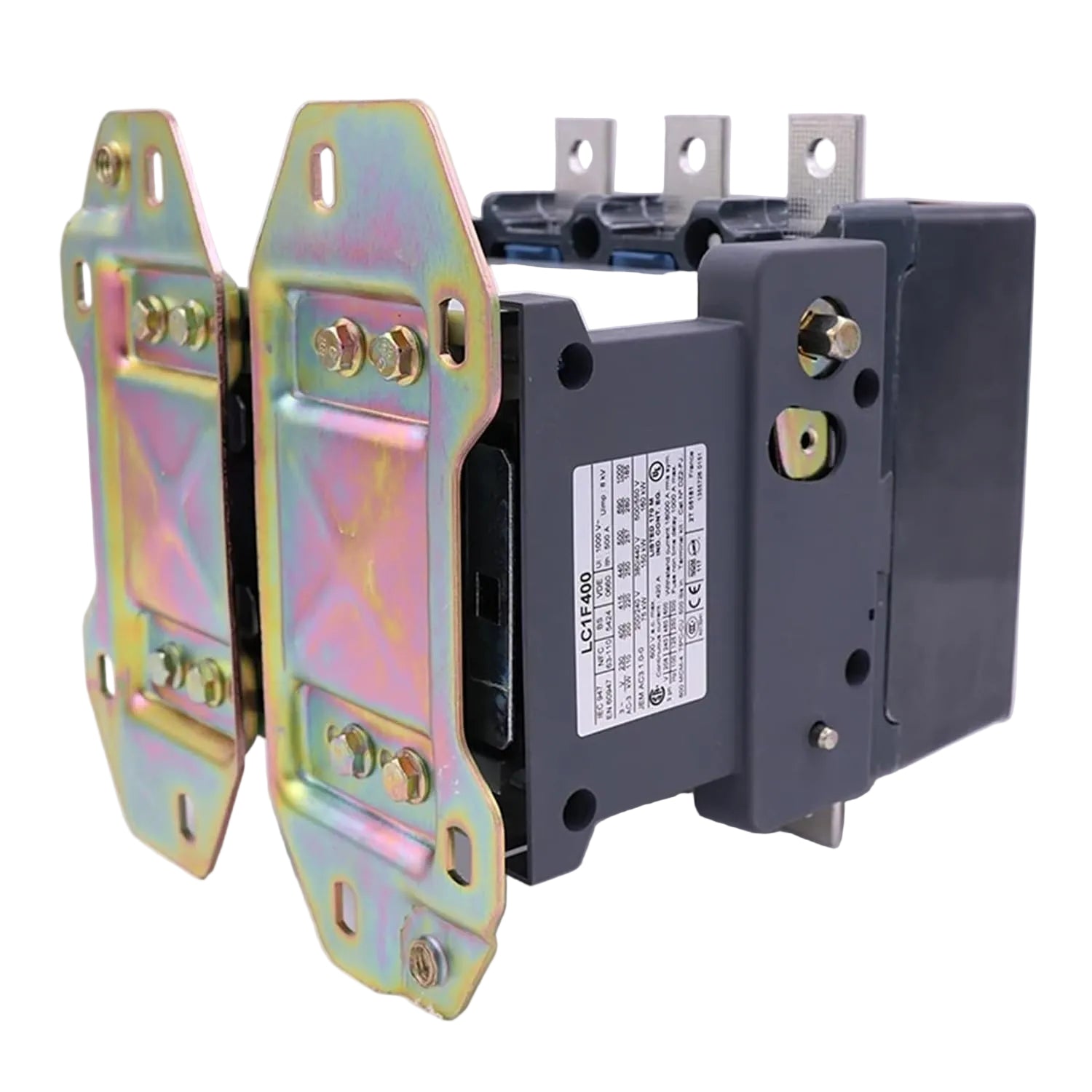 Schneider Electric LC1F400U7 3-Pole 400A TeSys F Contactor 240VAC Coil High Power Motor Control