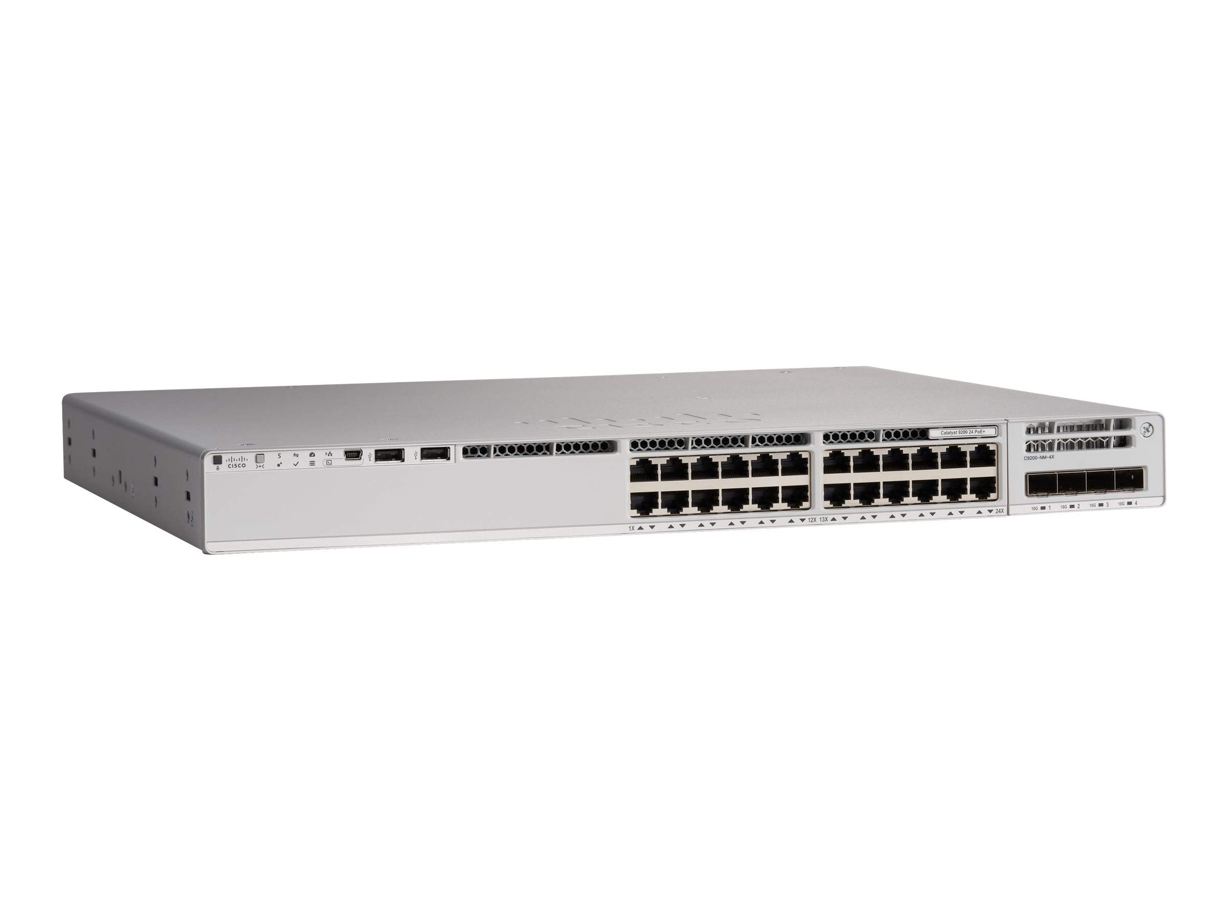 Cisco C9200L-24P-4G-E Refurbished — 24-Port PoE+ L3 Gigabit Switch