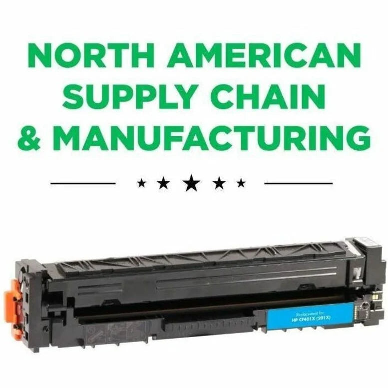 Clover Imaging Remanufactured High Yield Cyan Toner Cartridge for HP 201X (CF401X)
