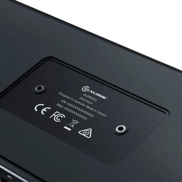 Alogic Universal Dock Dual Display Screen 4K docking station with 100W power delivery PD DP Alt Mode USB-C and USB-A devices