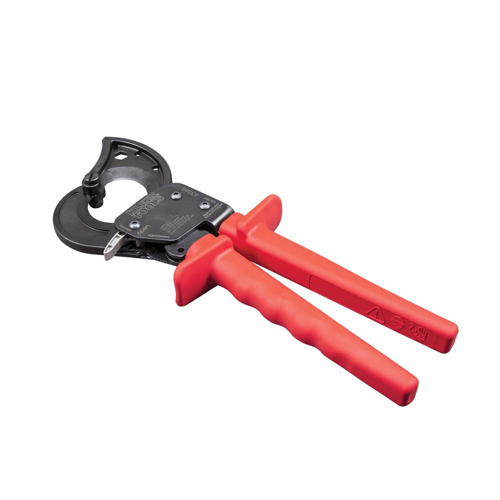 Klein Tools 63060 HD Ratcheting Cable Cutter Pliers, 600 MCM