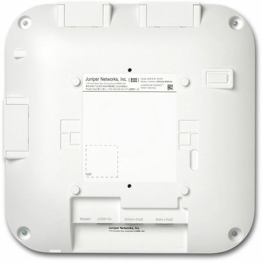 Mist AP47E Tri Band Wi-Fi 7 IEEE 802.11 a/b/g/n/ac/ax/be 28.80 Gbit/s Wireless Access Point - Indoor