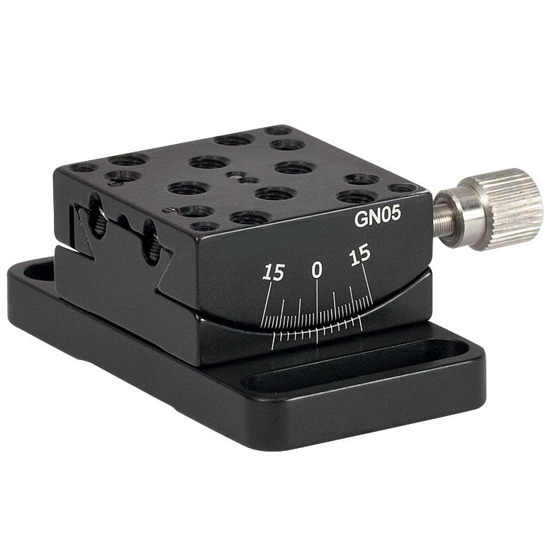 TH-GN2 - Small Dual-Axis Goniometer, 1/2" Distance to Point of Rotation, 2 Goniometers and Base