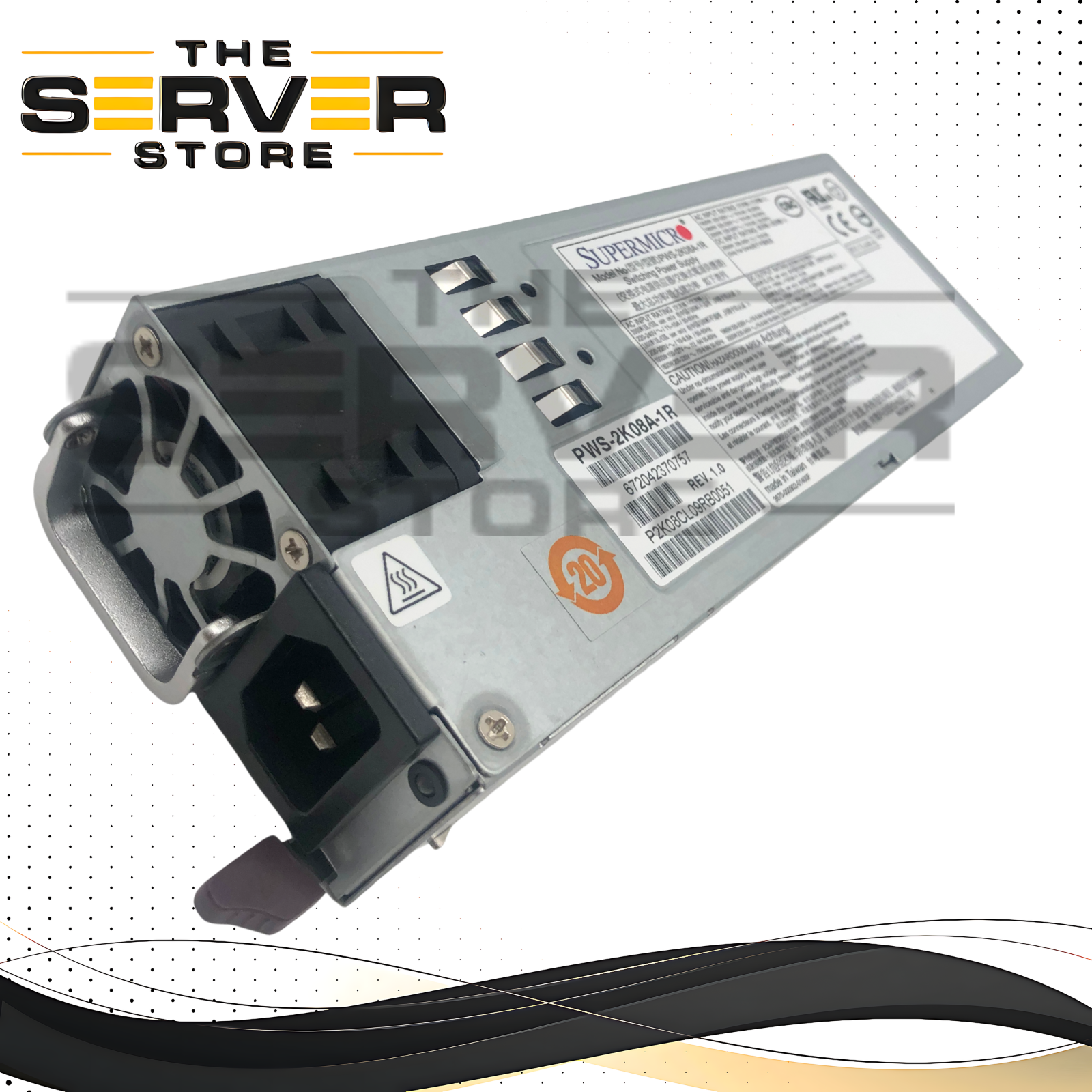Supermicro 2000W 80+ Titanium Redundant Hot-Swap PSU PWS-2K08A-1R