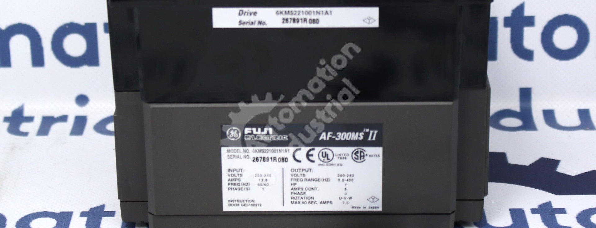 General Electric GE Fuji 6KM$221001N1A1 1HP Drive OPEN BOX