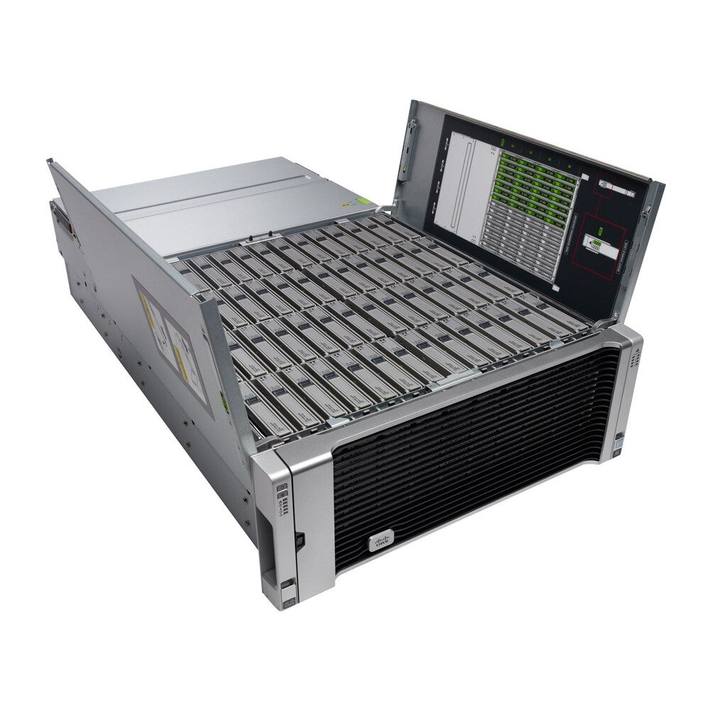 Cisco UCS C3160 560TB (56x 10TB SAS HDD) 32-Core 512GB-RAM 4U Data Center Storage Server (UCSC-C3X60-56HD10)