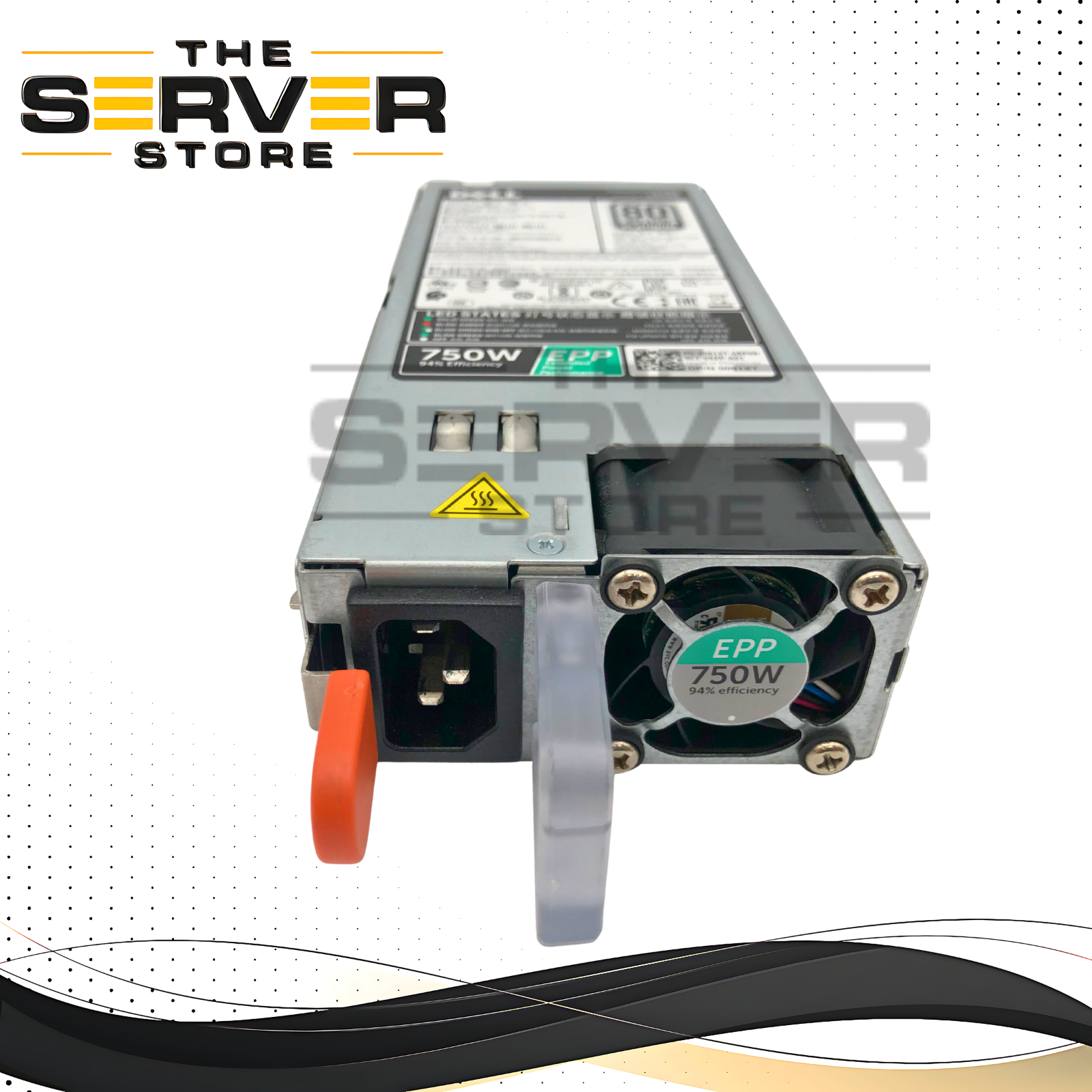 Dell 750W 80+ Platinum Hot-Swap Redundant Power Supply for PowerEdge 14th Gen Servers (R640, R740, etc.) P/N: 061XT, 0061XT, E750E-S1.