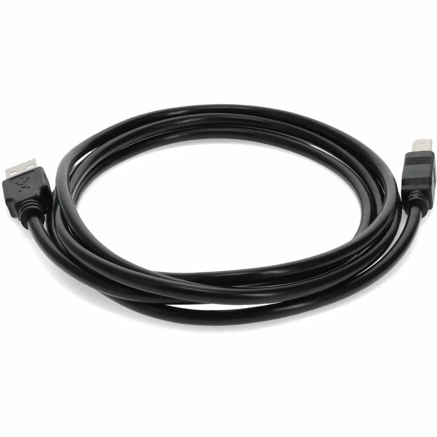AddOn 9m USB A 2.0 Male to USB B 2.0 Male Black Printer Extension Cable
