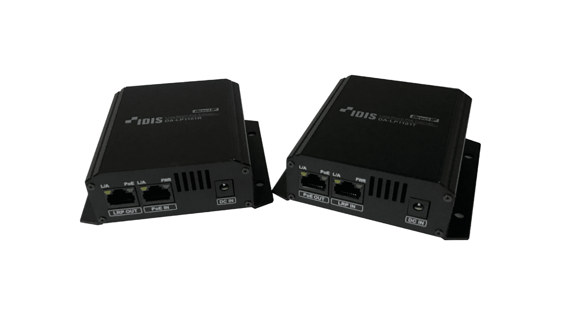 IDIS DA-LP1101T Long reach PoE extender - Transceiver