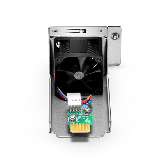 Hot-swappable Fan Module, Front-to-Back Airflow through the FS-S5850-32S2Q Switch Chassis