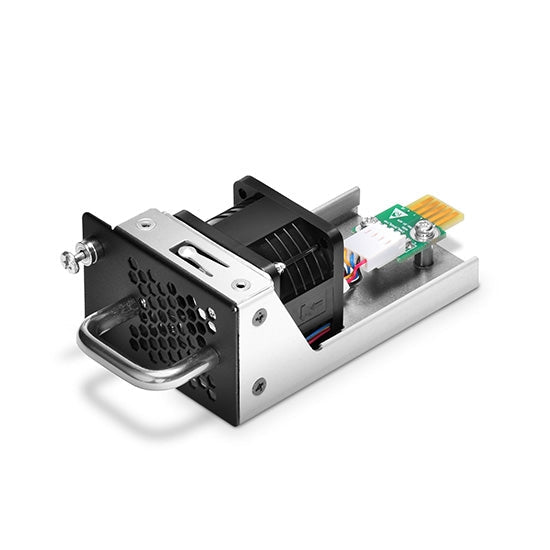 Hot-swappable Fan Module, Front-to-Back Airflow through the FS-S5850-32S2Q Switch Chassis