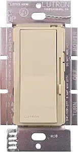DVF-103P-277-IV | Lutron Diva 277V 6A Fluorescent Preset Dimmer Ivory