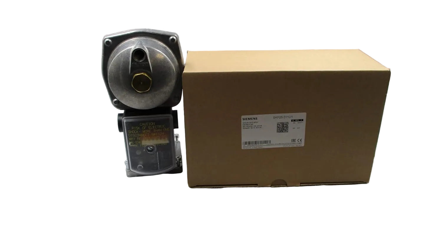 Siemens SKP25.011U1 Gas Valve Actuator 110VAC Pressure Regulating with Safety Shut-Off