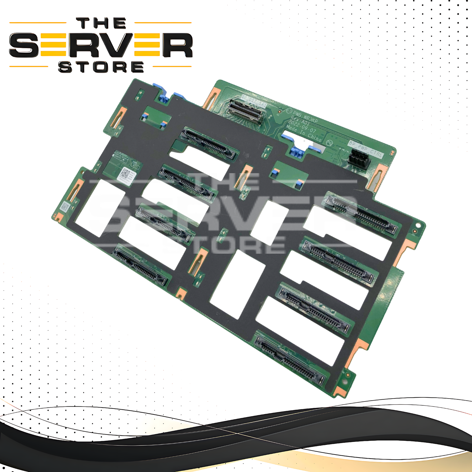 Dell PowerEdge T350 / T360 / T550 / T560 8-Bay 3.5" SAS/SATA HDD Backplane. P/N: XGXXF, 0XGXXF.