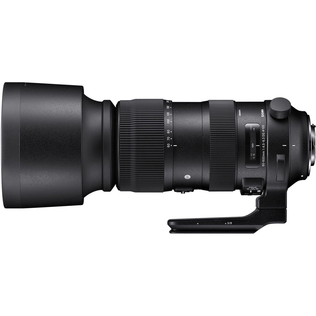 Sigma 60-600mm F4.5-6.3 DG OS HSM Sports Lens for Sigma SA