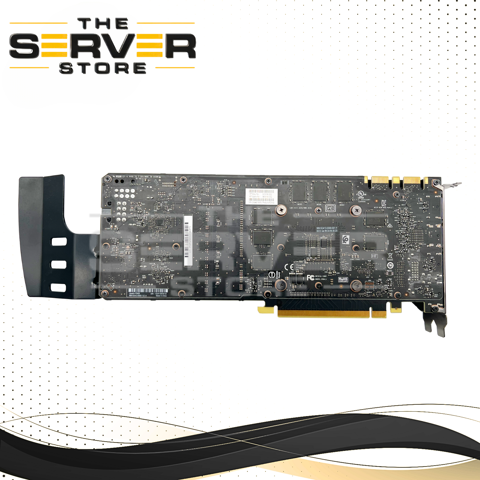HP Nvidia Quadro P5000 Pascal GDDR5X 16GB PCIe 3.0 913196-002