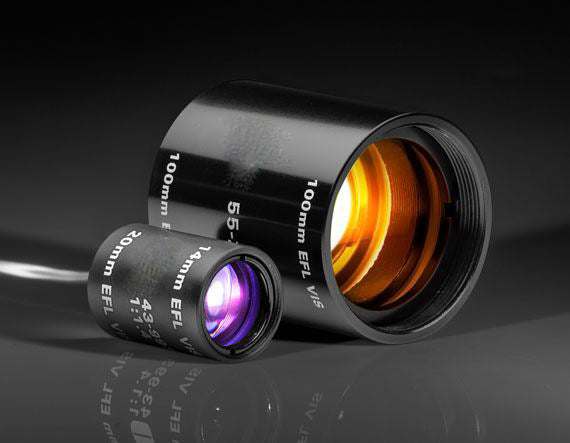 E-46-006 1:3.3 with 30mm and 100mm EFL Achromats, 30mm Achromatic Pair