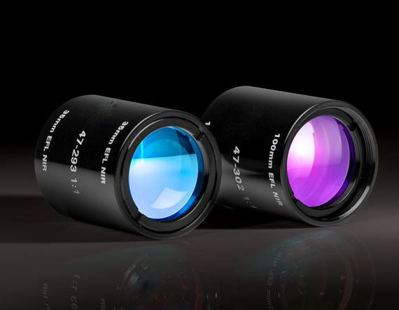 E-47-301 1:1.33 with 75mm and 100mm EFL Achromats, NIR Achromatic Pair