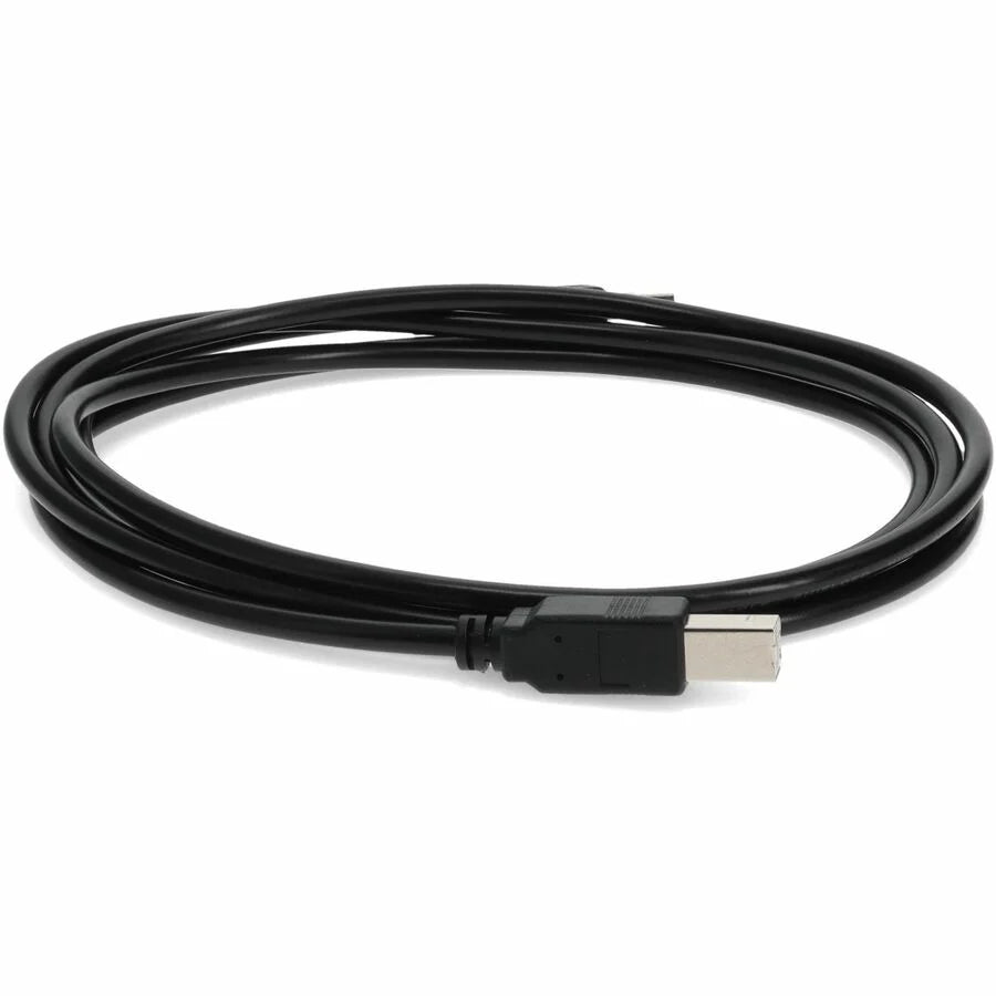 AddOn 9m USB A 2.0 Male to USB B 2.0 Male Black Printer Extension Cable