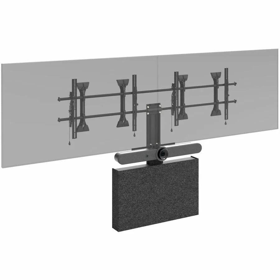 Chief Fusion Storage Cabinet - For Fusion Wall Mount - Black