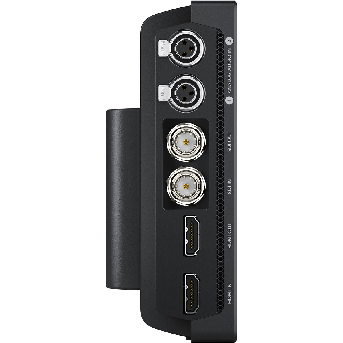 Blackmagic Design Video Assist 7'' 12G HDR & Azden Professional Compact Cine Mic with Mini-XLR Output Bundle