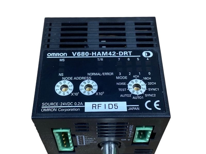 Omron V680-HAM42-DRT RFID Controller for Automation Systems