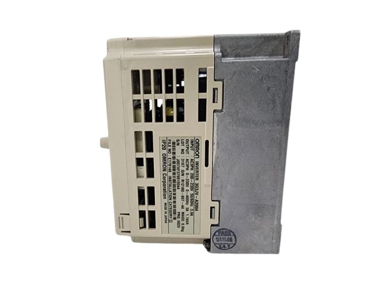 Omron 3G3JV-A2004 VFD 3/4HP 230VAC 3 Phase Inverter Drive