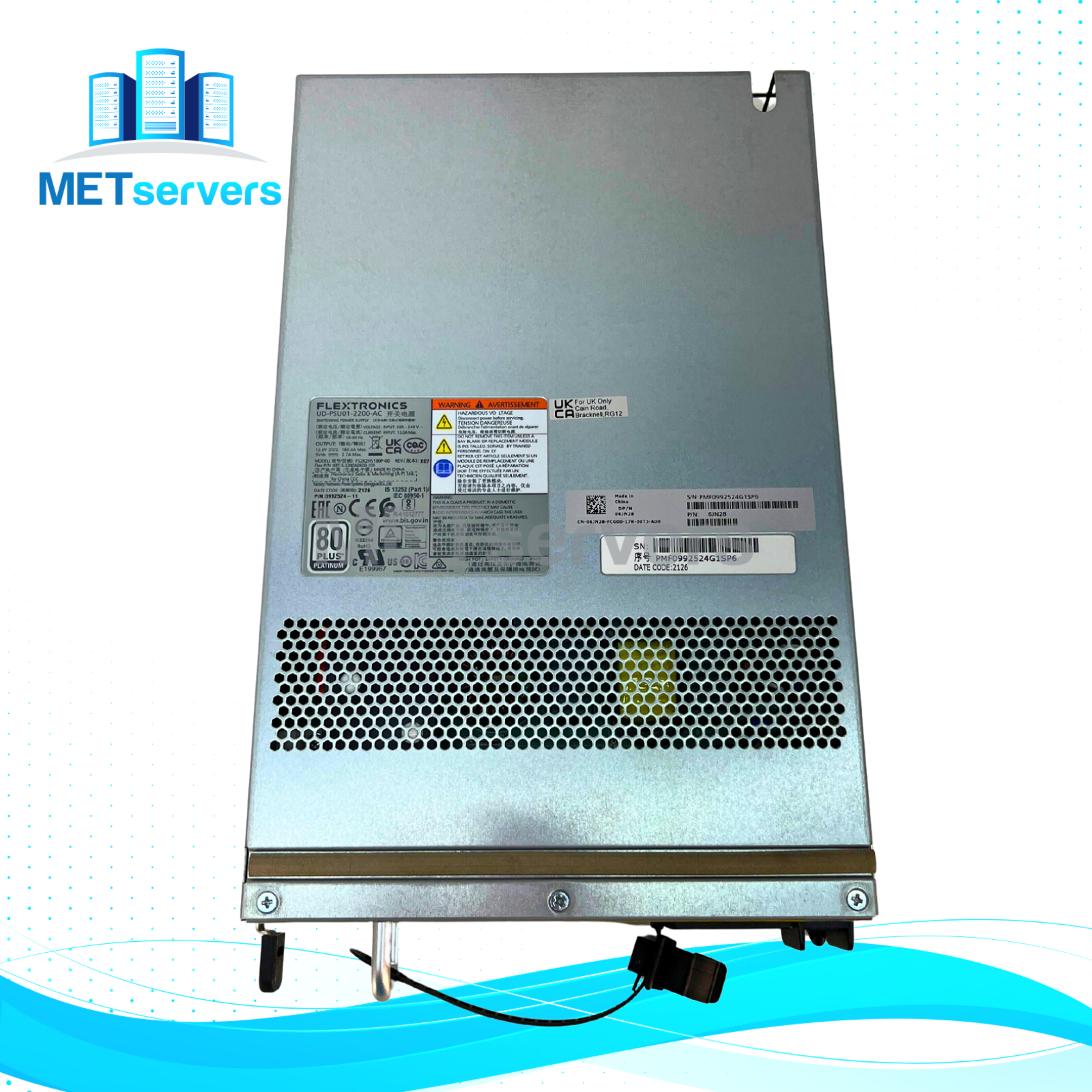 FLEXTRONICS 240V 80Plus Platinum Switching Power Supply (0992524-10)