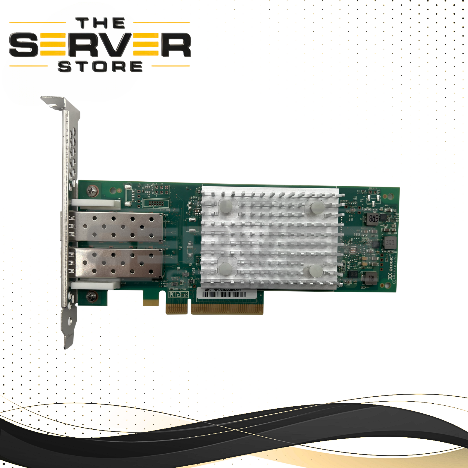 Dell QLOGIC 16GB Dual Port SFP Fiber Channel 3.0 HBA (High Profile) 0YCVFG YCVFG