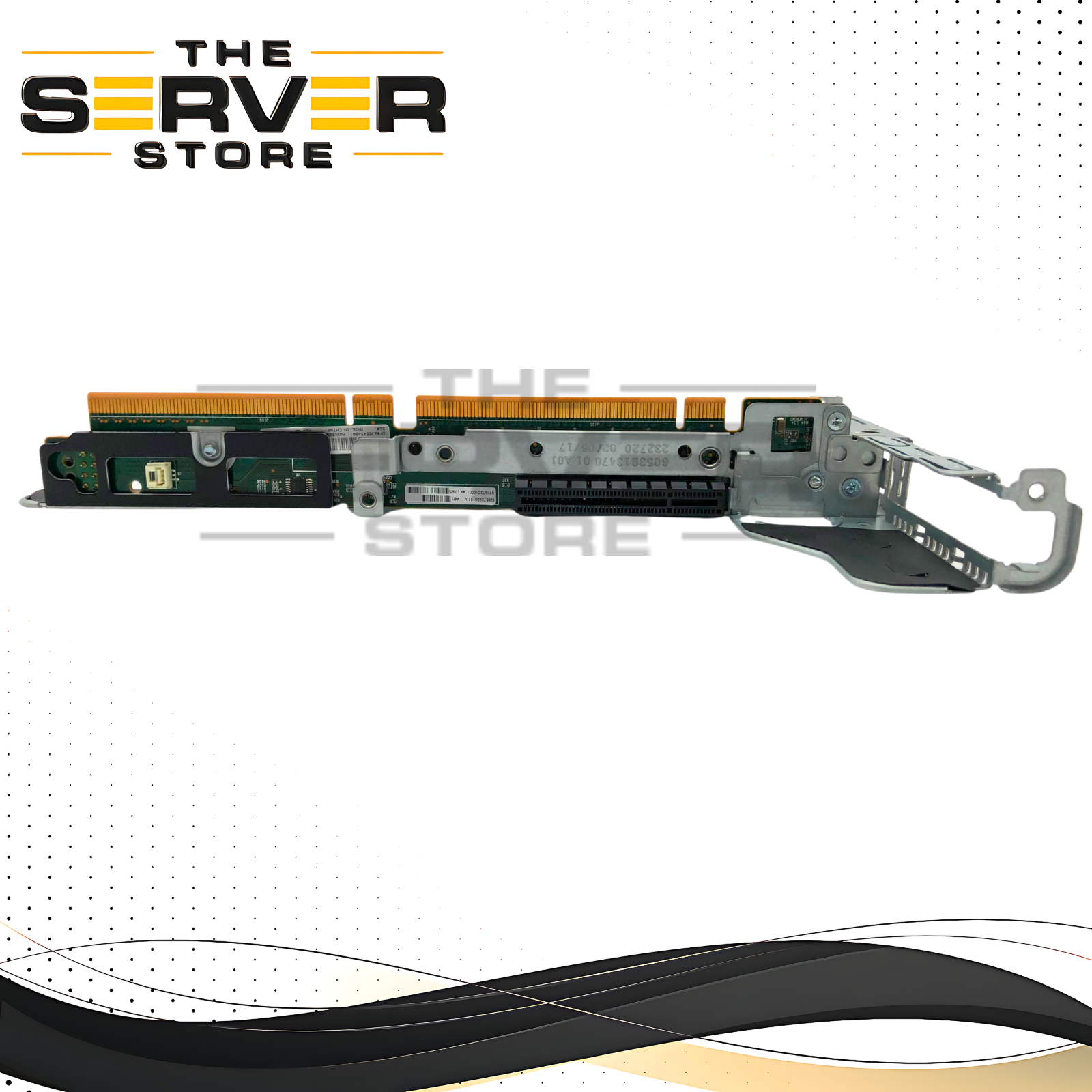 HPE ProLiant DL360 Gen10 Server Primary GPU Riser Card Assembly with 1x PCIe 3.0 x16 Slot. P/N: 869432-001, 864482-001, 875545-001.